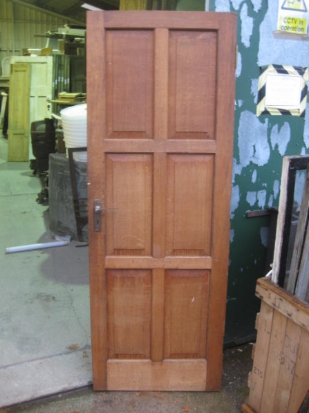 6 Panel Oak Door