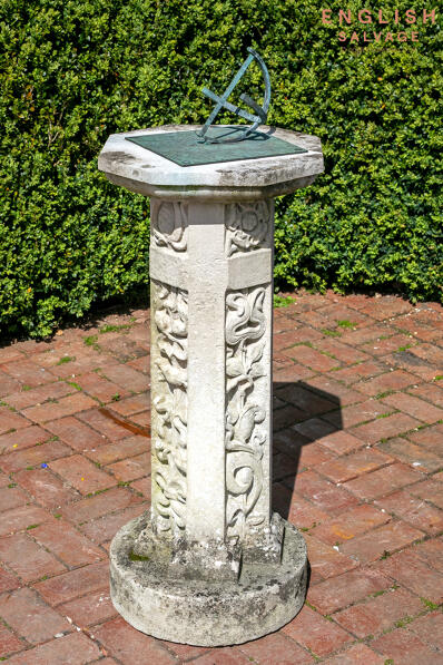 Arts and Crafts Portland stone sundial