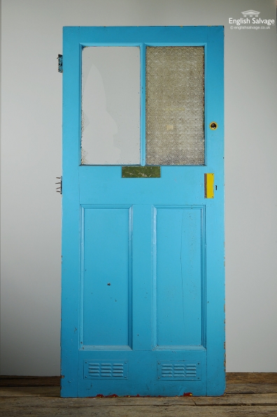 (Set24) Edwardian 2 Panel Glazed Door