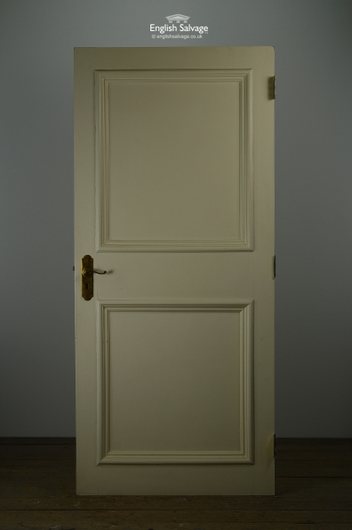 (Set69) Salvaged Painted Two Panel Door