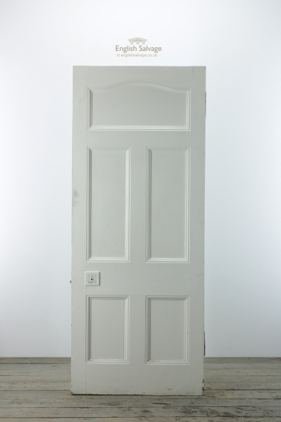 (Set93) Salvaged 5 Panel Pine Door