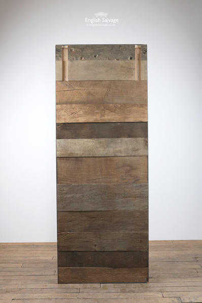 (SetE4) Solid oak sliding plank door