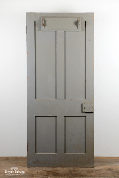 (SetG7) Reclaimed 4 panel interior pine door