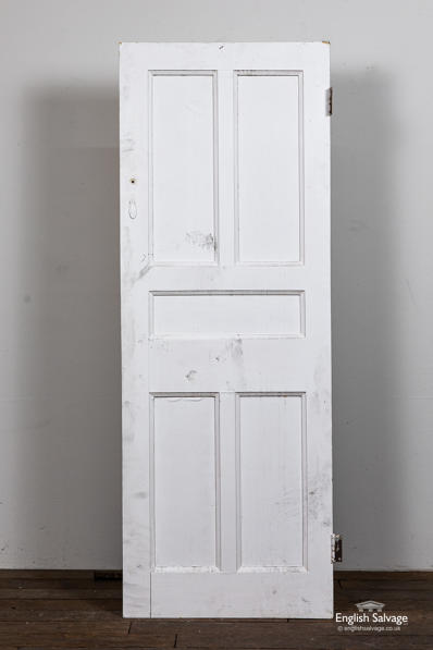 (SetJ1) Salvaged pine 5 panel small door