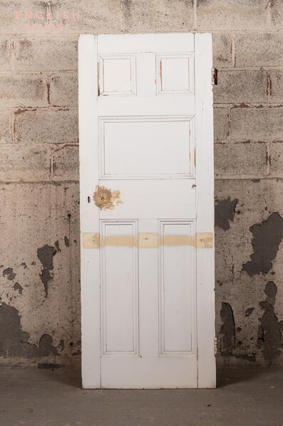 (SetM1) salvaged five panel pine door
