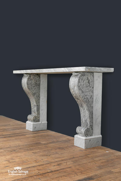 19th Century marble console table