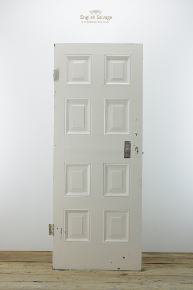 (SetA4) Salvaged Eight Panel Front Door