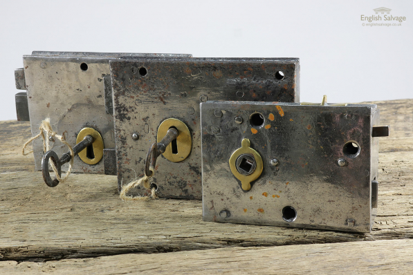 Antique Rim Locks with Keys