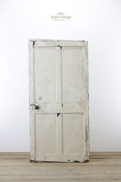 Salvaged Old Pine Four Panel Door