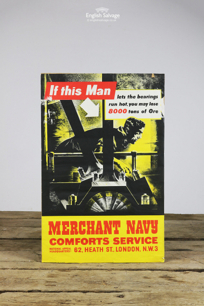 Merchant Navy Comforts Service Poster