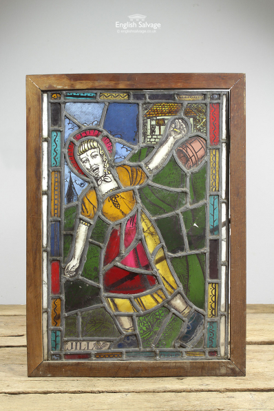 Mike Hawkes Jill Falling Down Stained Glass