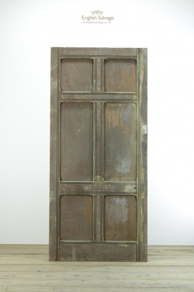 Reclaimed Six Panel Pine Door