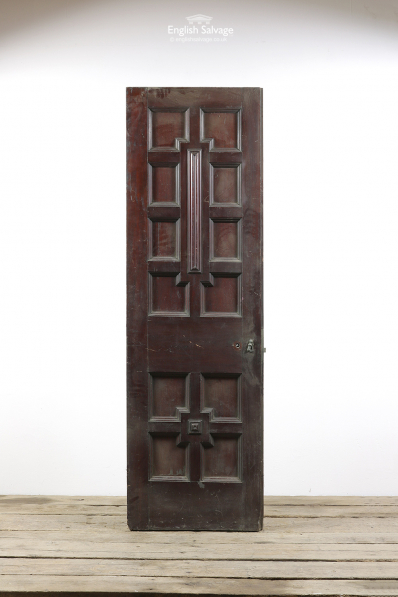 Reclaimed Mahogany Multi Panel Door