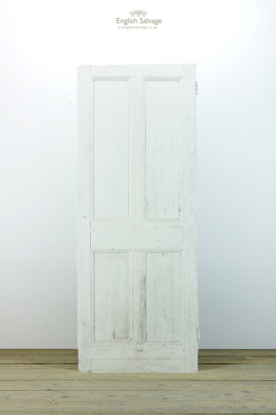 Reclaimed Four Beaded Panel Pine Door