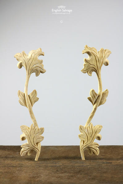 Decorative Pairs of Resin Mouldings