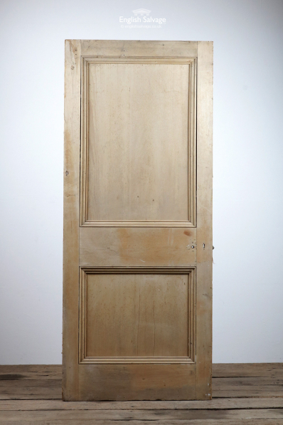 Reclaimed Large Pine 2 Panel Door