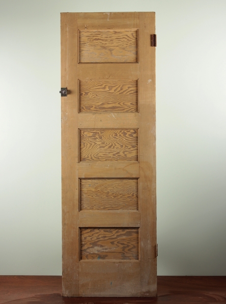 5 Panel Pine Vertical Stack Door