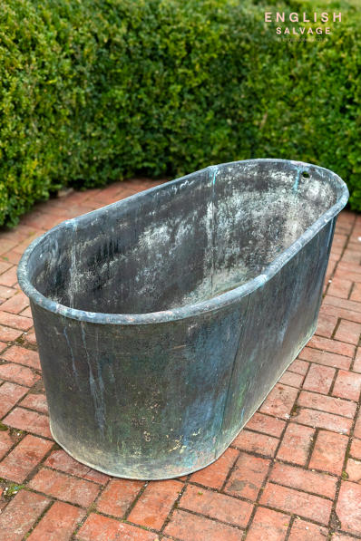 Antique copper bath