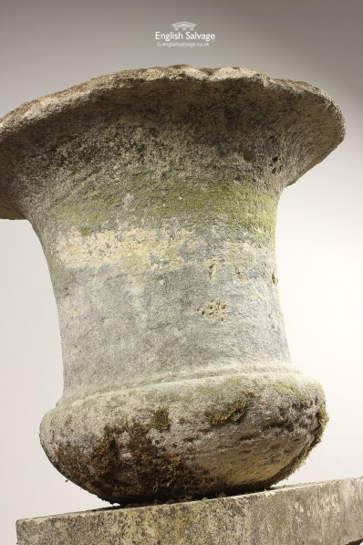 Antique Cotswold / Bath Stone Urn Finials