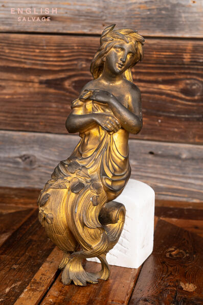 Antique French ormolu mount