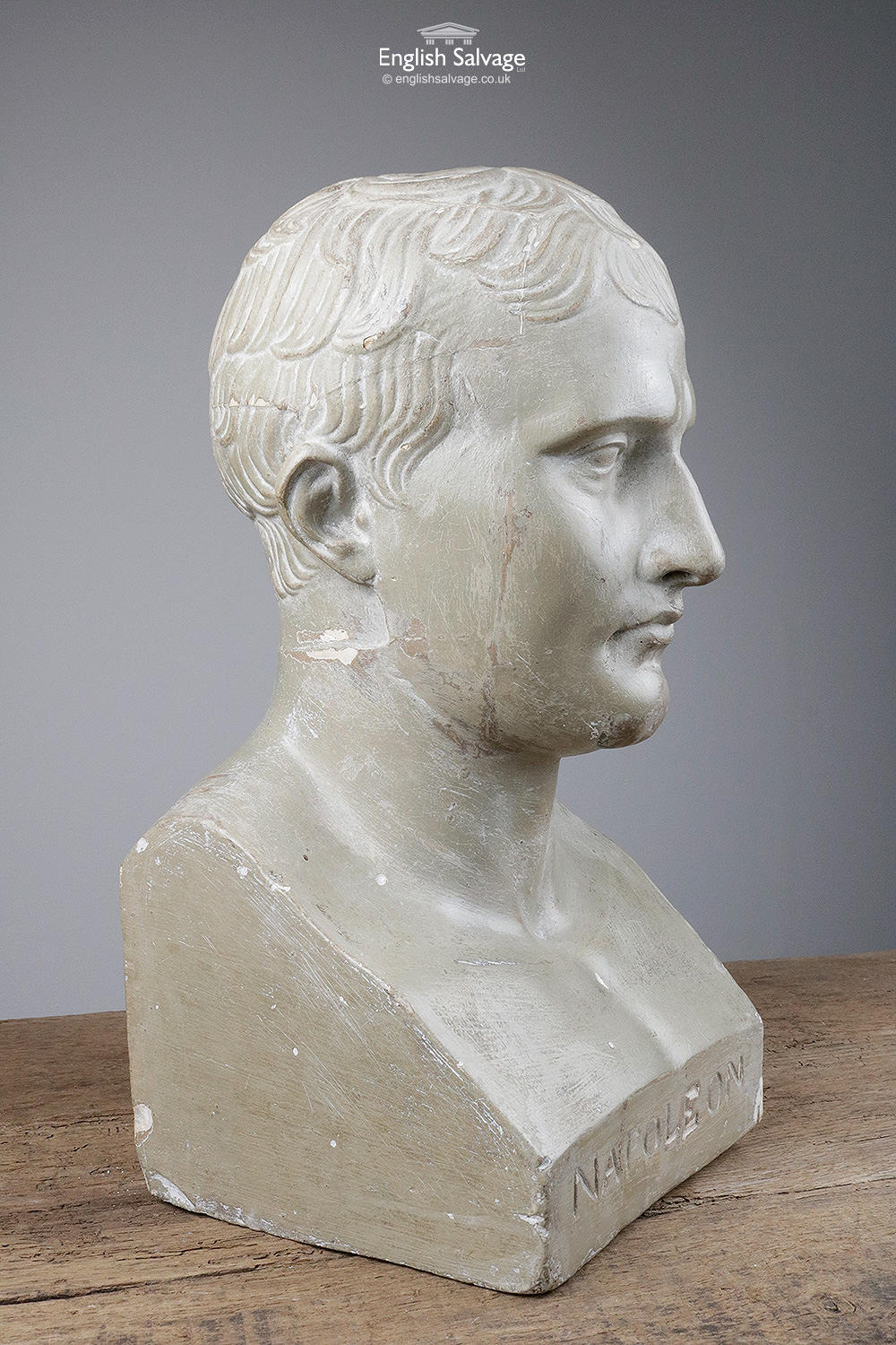 Antique Plaster Bust of Napoleon