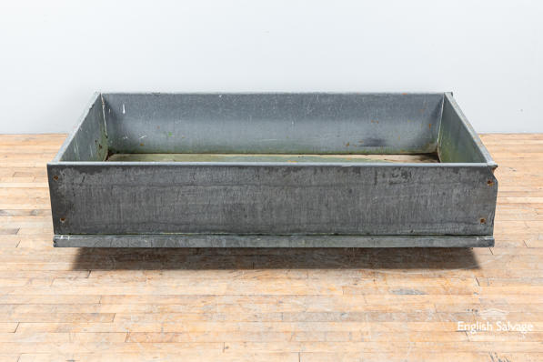 Antique rectangular slate tank