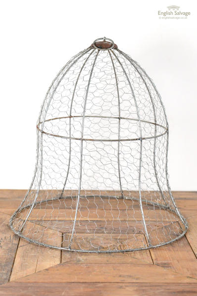 Bell shaped wire / mesh plant cloche