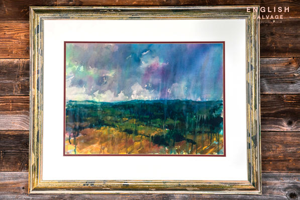 British watercolour Approaching Storm