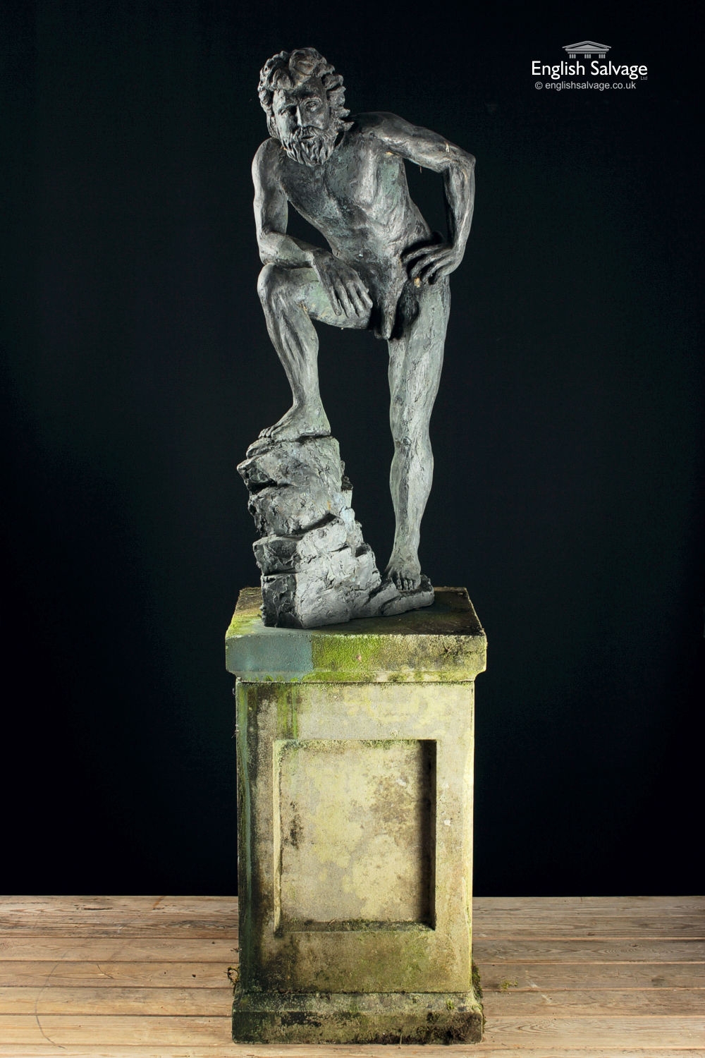 Male Nude Ceramic Figurine Sculpture Statue New Greek Art 