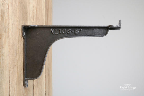Cast iron replica railway shelf brackets
