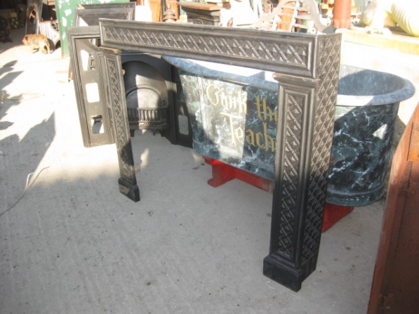 Cast Iron Surround with Side Panels