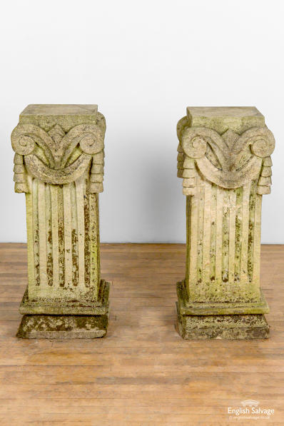 Classical style pedestals / plinths