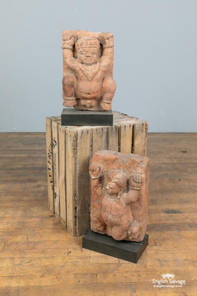 Early terracotta figures of Ganas