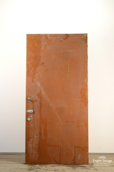 Flush Flat Panel Reclaimed Door