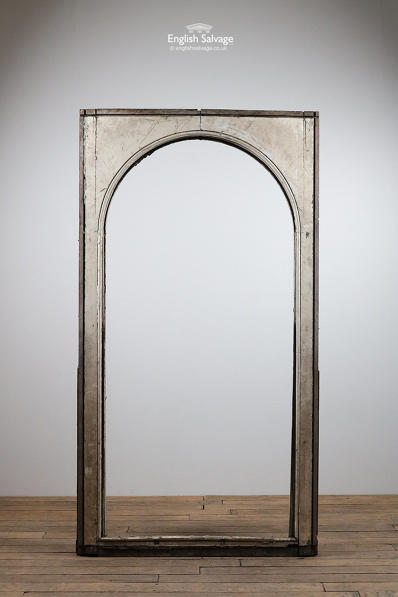 Frame from an arched pine sash window