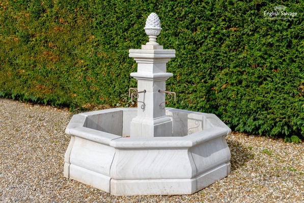 French style sandstone fountain 