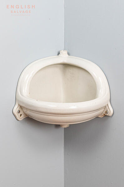 Gents antique corner urinal