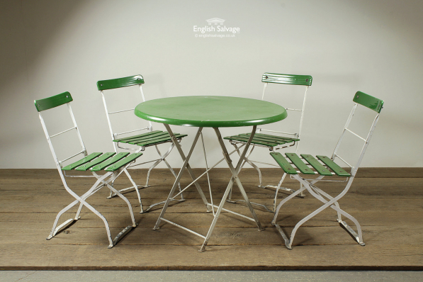 German Round Table and Chairs Set