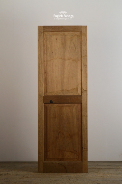 Hardwood Two Panel Salvaged Door