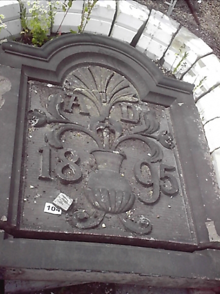 Huge Keystone Dated 1895