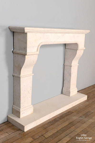 Italian-style hand carved sandstone surround