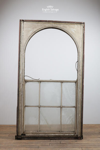 Large arched sash window for restoration