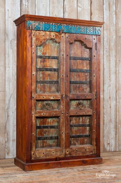 Large cupboard with antique Indian doors
