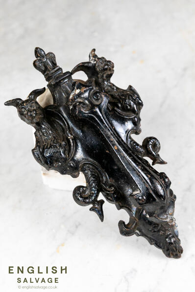 Large Gothic knocker by Coalbrookdale