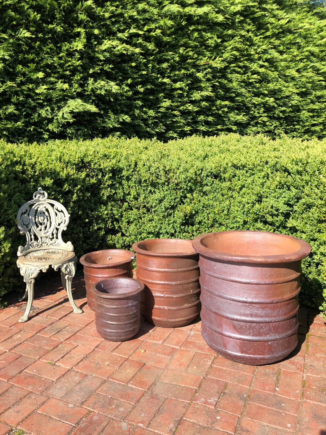 very large garden pots and planters Planter commercial round planters extra xxl outdoor box stardust circular hotel pot