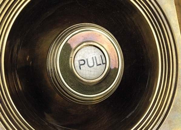 Mechanical Brass Bell Pull