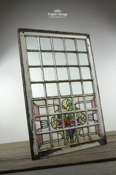 Metal Framed Stained Glass Panel Windows