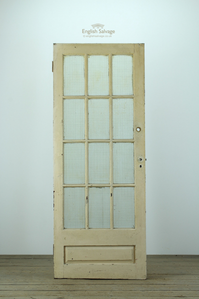 Multi Panel Glazed Painted Door