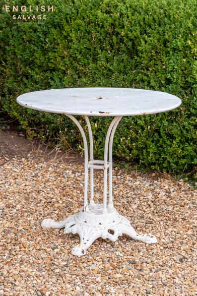 Old French bistro table