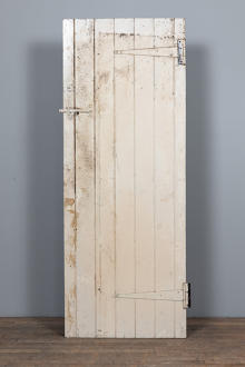 Ledged and Braced Cottage Plank Doors Reclaimed Vintage wood 27-32"x75-76" 